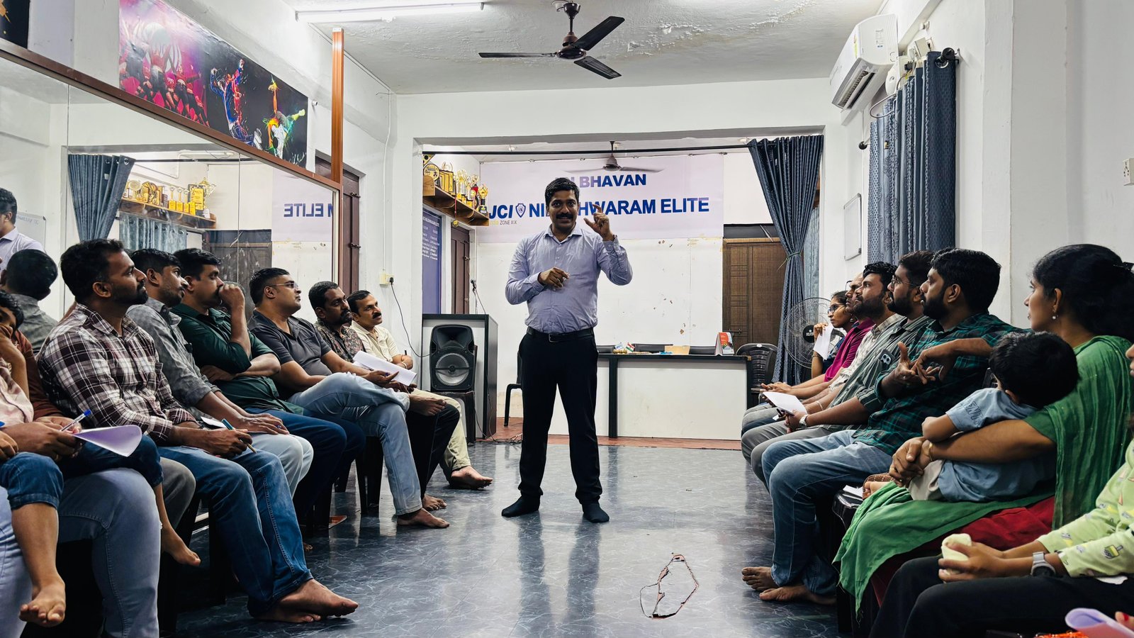 Leadership session coverage